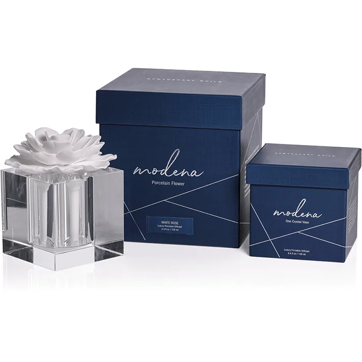 Modena Large Diffuser Gift Set, White Rose