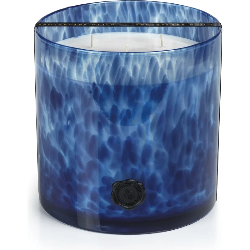 AG Opal Glass 5-Wick Candle Jar-Sea Salt Coastal Mist