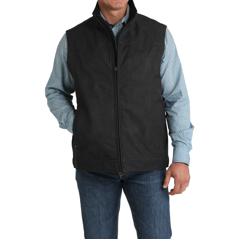 Cinch Mens Charcoal Conceal Carry Bonded Vest MWV1592003