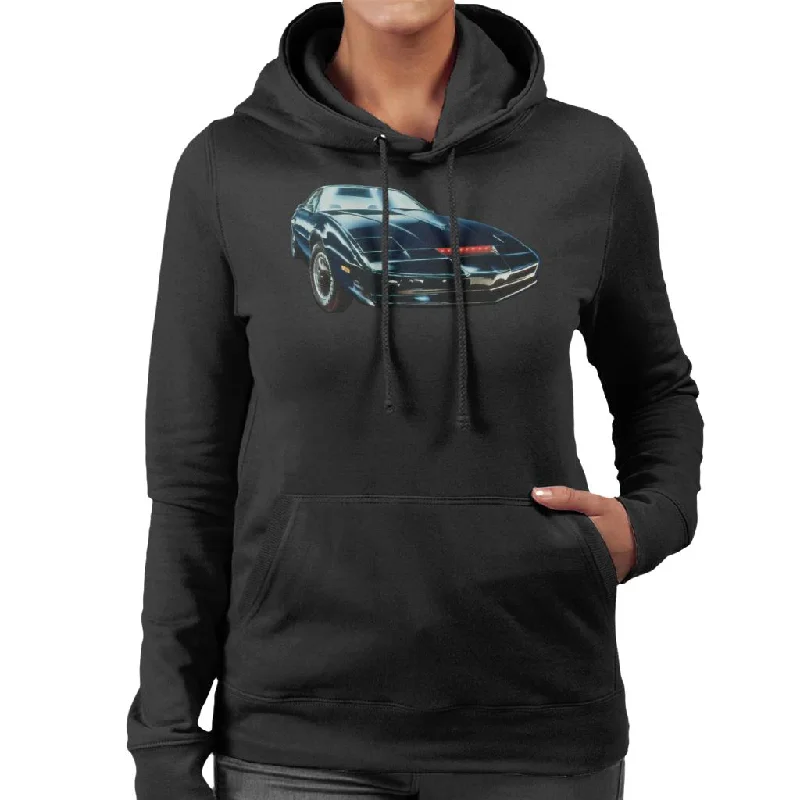 Knight Rider KITT The Supercar Women's Hooded Sweatshirt