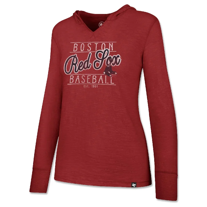 Ladies 47 Primetime Hood - Red