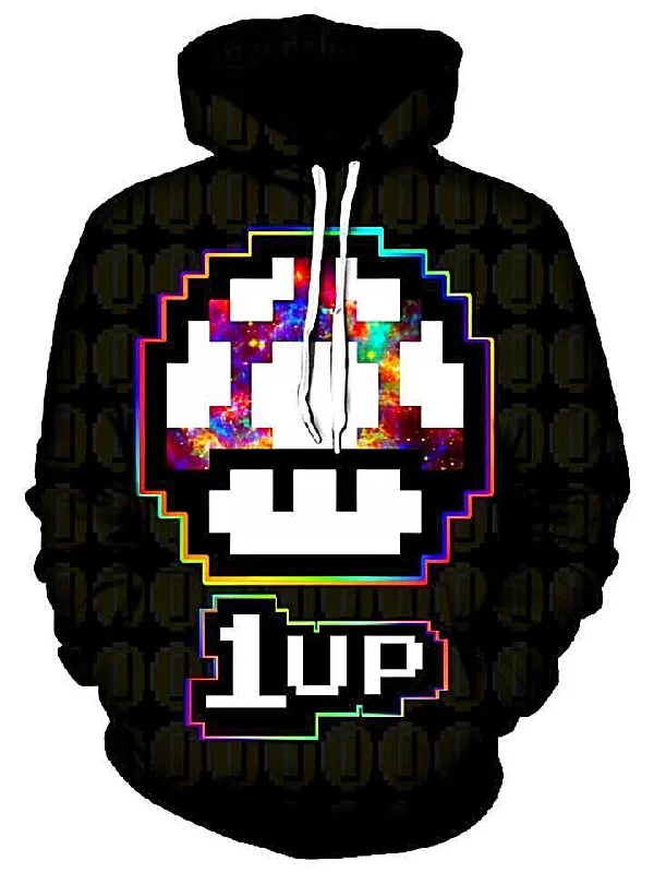 Level Up Mushroom Unisex Hoodie