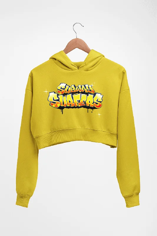 Subway Surfers Crop HOODIE FOR WOMEN