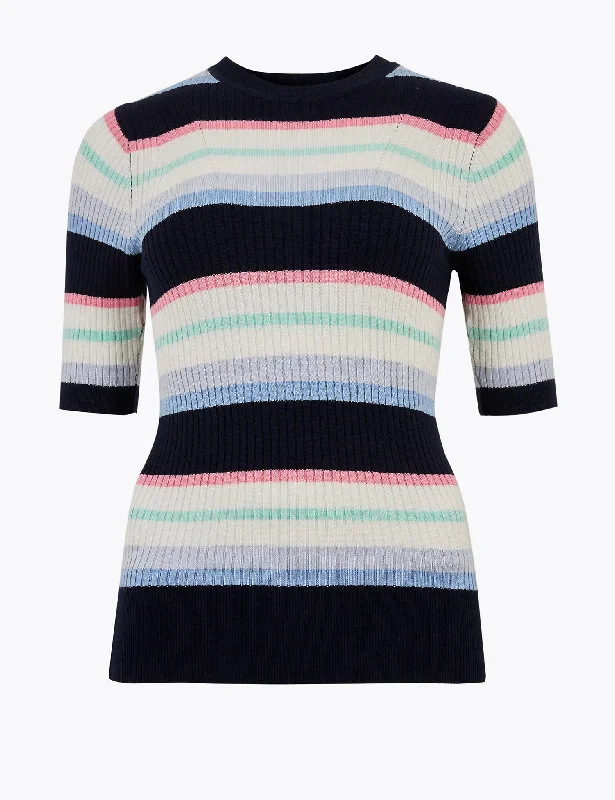 Striped Crew Neck Jumper