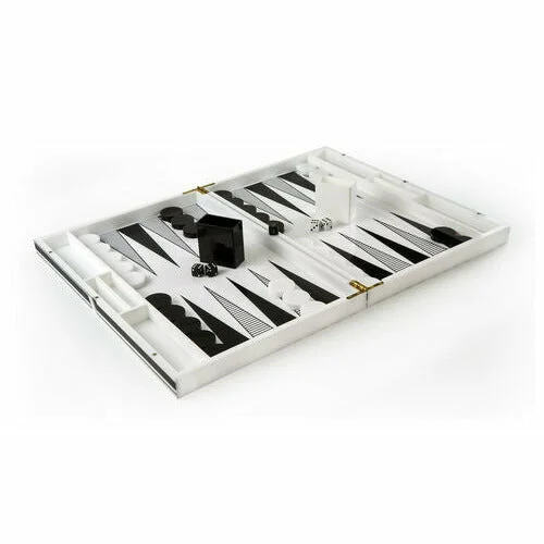 ACRYLIC BACKGAMMON SET