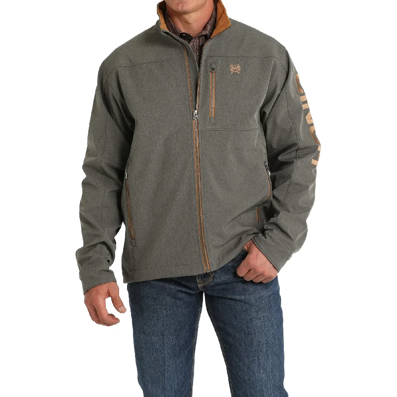 Cinch Men's Textured Bonded Charcoal Jacket MWJ1583006