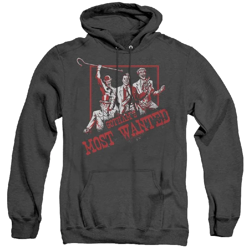 Hurry In Dc Batman Gothams Most Wanted - Heather Pullover Hoodie