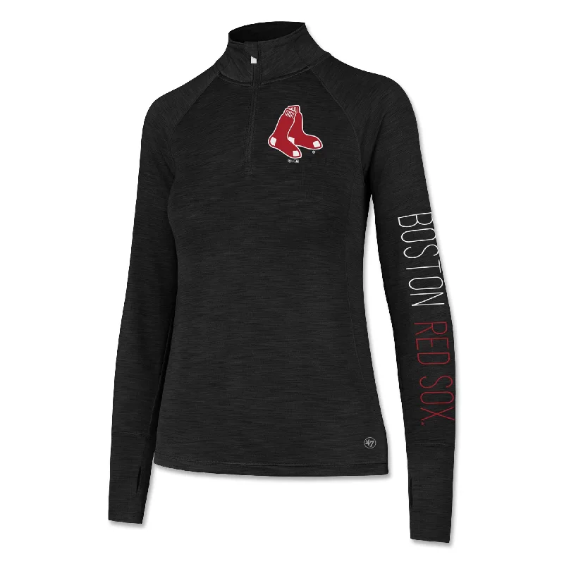 Ladies 47 Forward Impact 1/4 Zip - Black